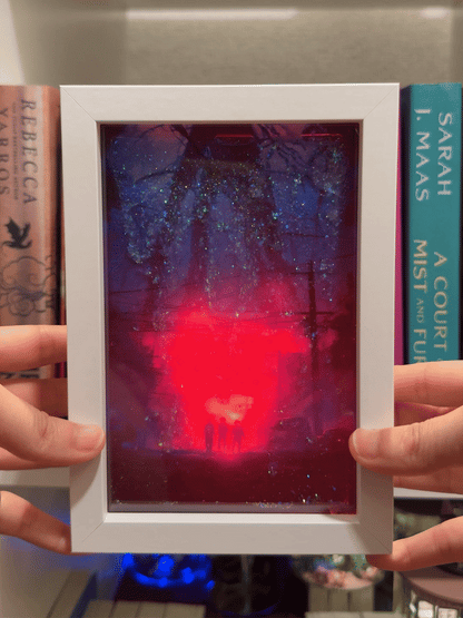 FlowTales Miniature Flow Scene – A Ready-Made Decorative Gift for Cozy Spaces